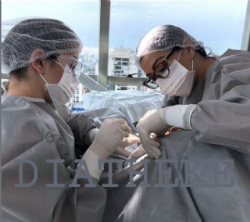 KIT PARAMENTA��O ODONTO. - DIATHEKE - IMPLANTE 40g CINZA UNID