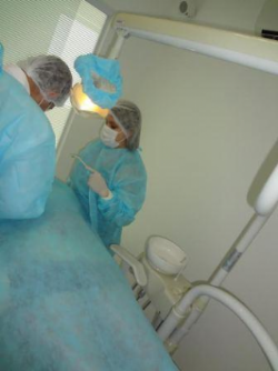 KIT PARAMENTA��O ODONTO.- DIATHEKE - IMPLANTE 40g - AZUL CLARO